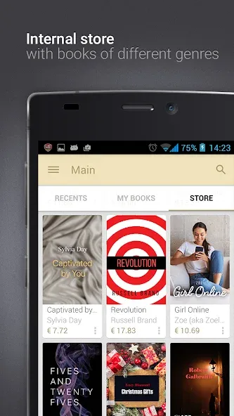 eReader Prestigio: Lector screenshot 8