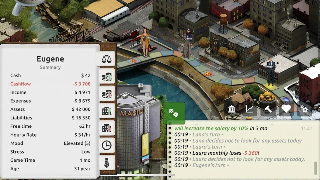 Timeflow: Zeit ist Geld sim screenshot 4