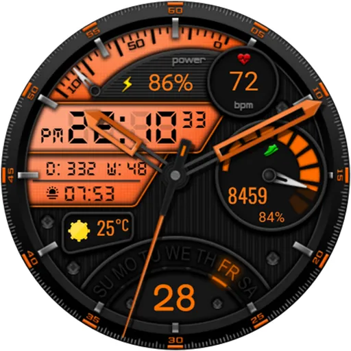 Ritech Digital Watch Face screenshot 20
