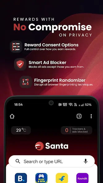Santa Browser : Fast & Safe screenshot 7
