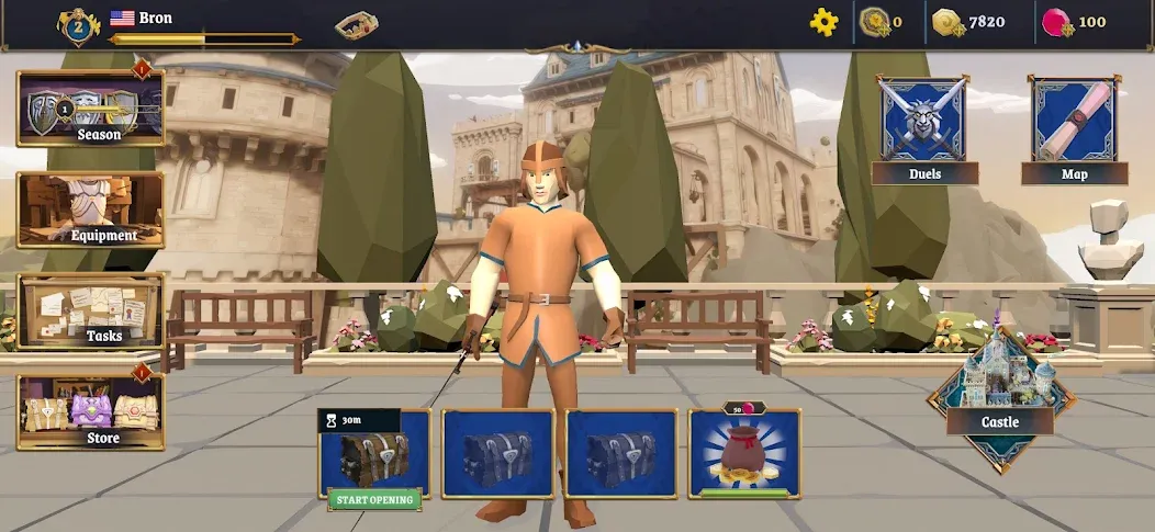 Sword Fight: Knight Arena Pro screenshot 2