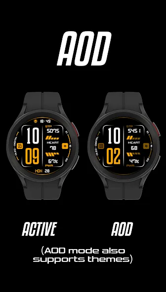 Oled - Digital v3 | watch face screenshot 6