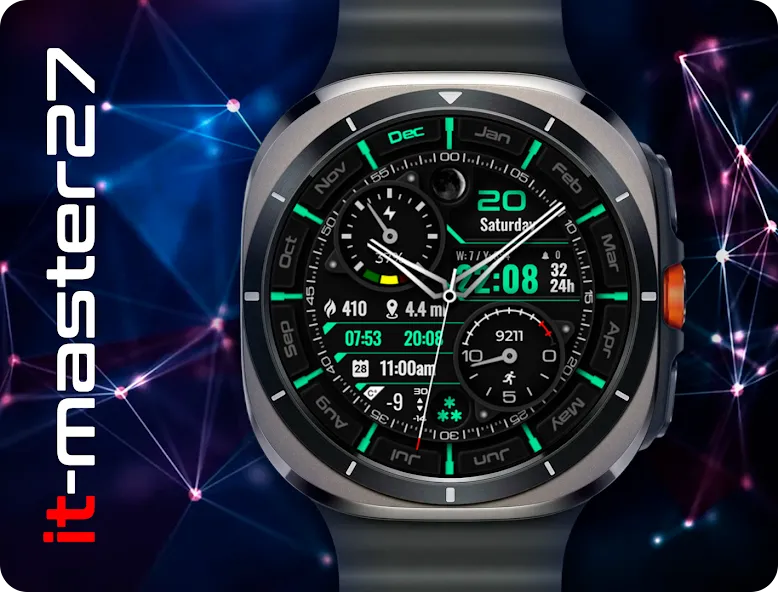it-M002_Quantum Watch Face screenshot 6