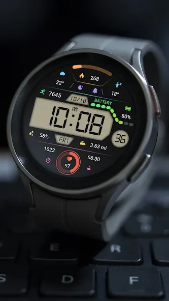 Retro Screen ZKin Watch screenshot 5