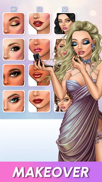 Lady Popular: Dress Up Game screenshot 2