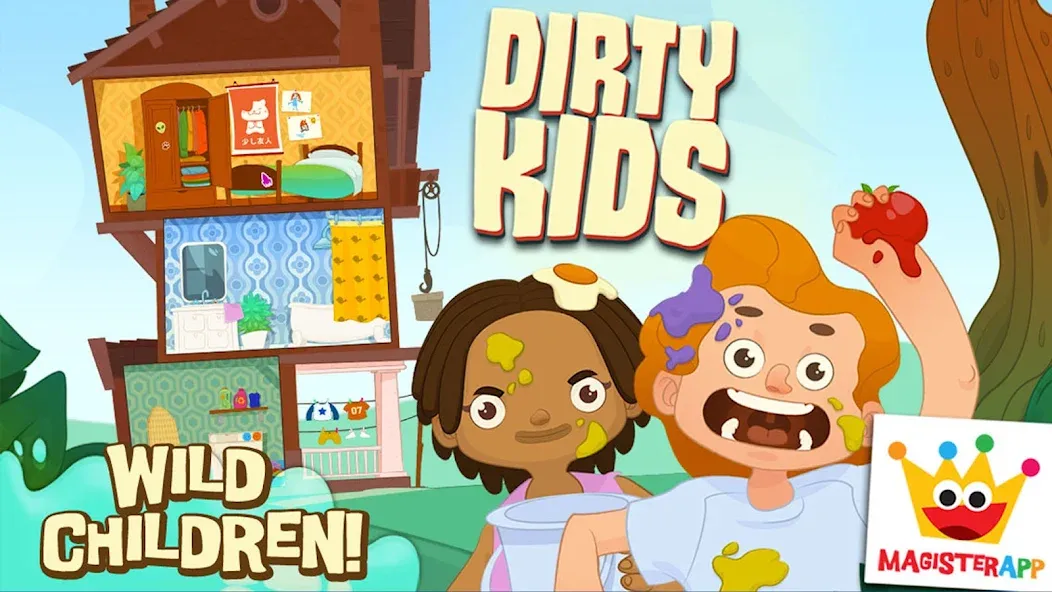 Dirty Kids - Baby Care Games screenshot 1