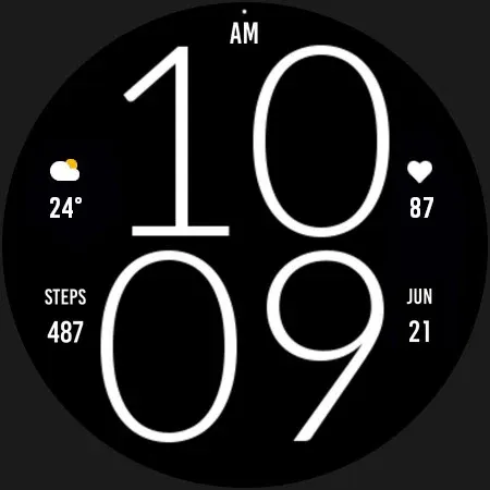White Light Watch Face screenshot 4