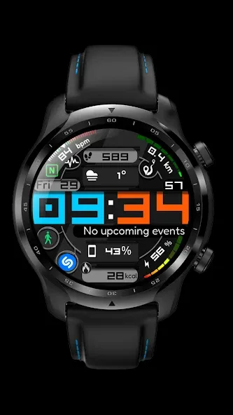 Digital Watch Face CRC079 screenshot 6