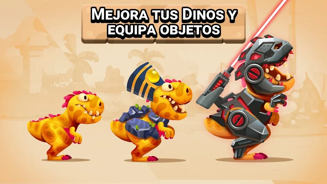 DINO BASH: Viaje en el Tiempo screenshot 2