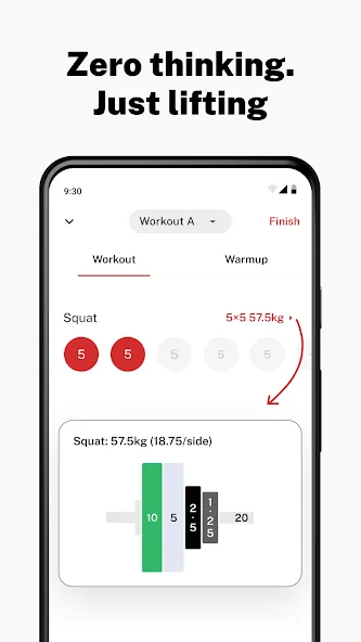 Stronglifts 5x5 Workout screenshot 7