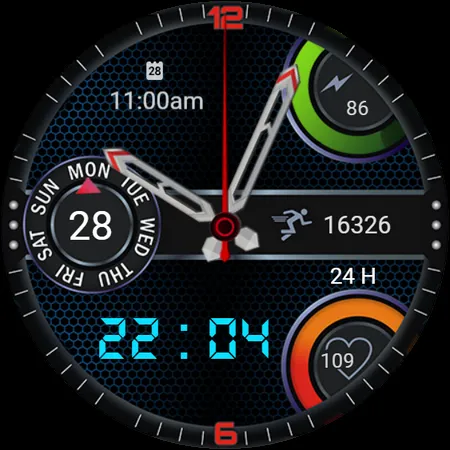 IA44 Hybrid Watchface screenshot 9