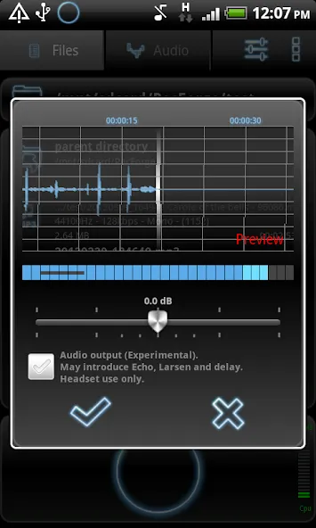 RecForge Pro - Audio Recorder screenshot 8