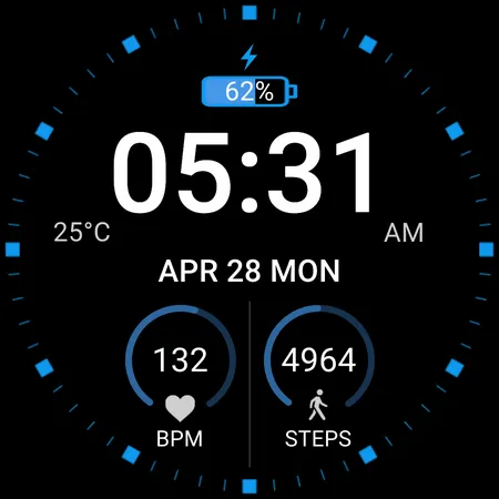 Numeric Format Watch Face screenshot 11
