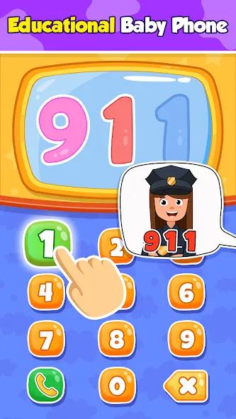 Toy Phone Baby Learning games screenshot 4