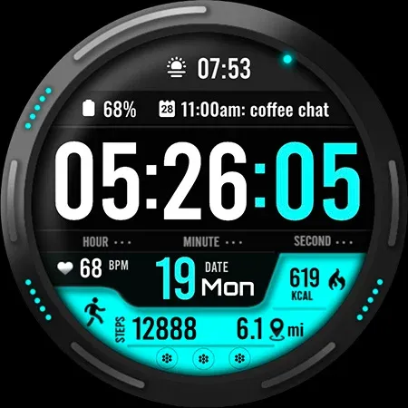 ML2U 101 Watch Face screenshot 25