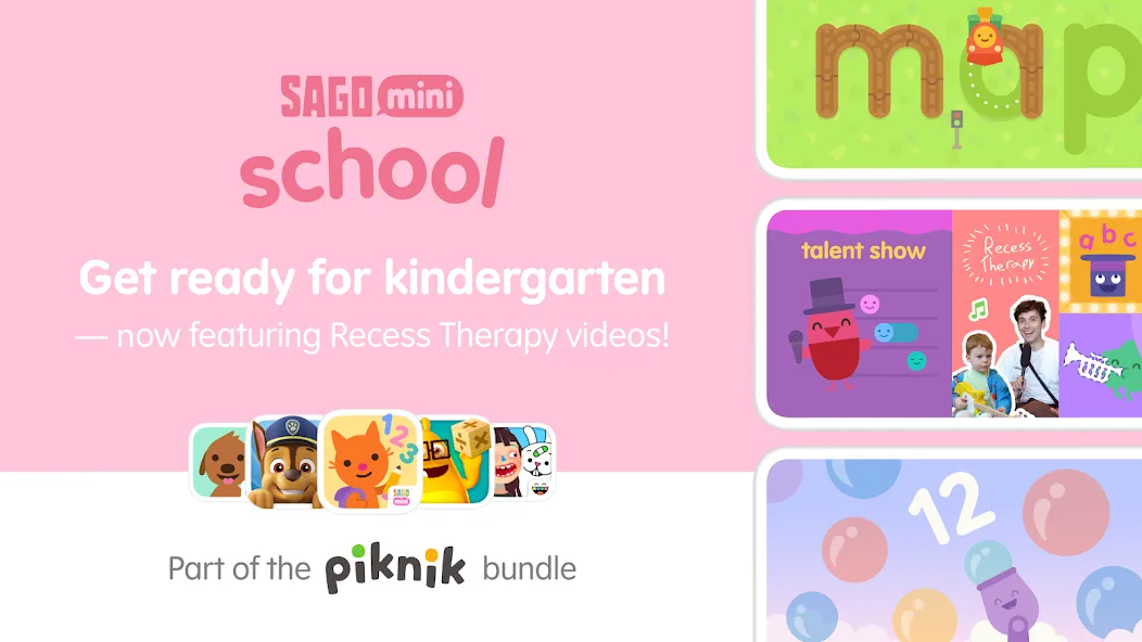 Sago Mini School Toddler Games screenshot 1