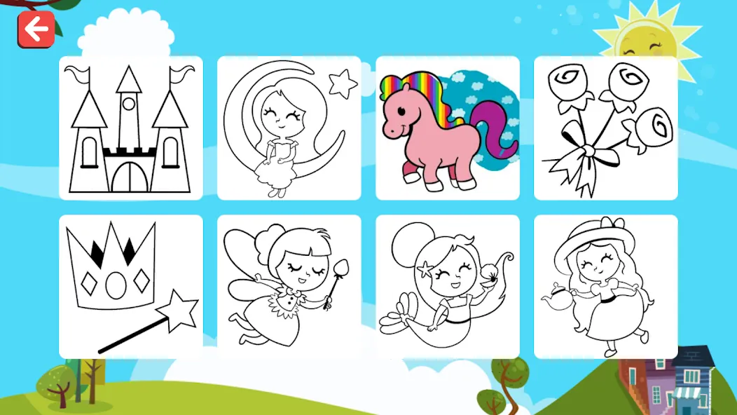 Finger Paint Coloring Book screenshot 2