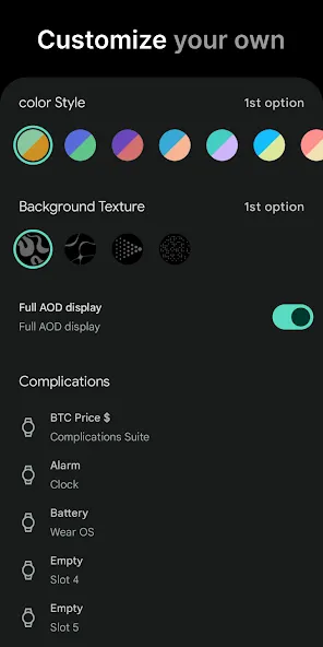 Ilusion aura: Watch Face screenshot 4