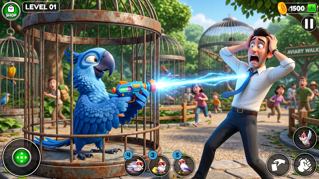 Prankster Parrot Simulator screenshot 4