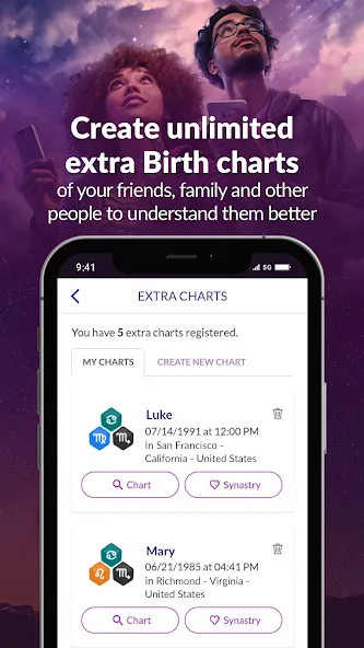 Astrolink: Birth Chart screenshot 6