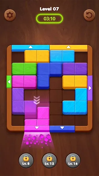 Block Escape Color Puzzle Game screenshot 2