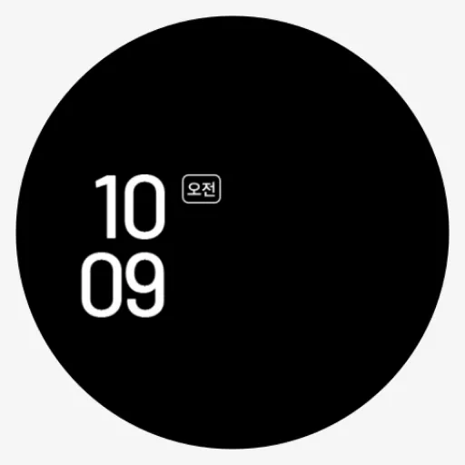 NW076 한글: Digital watch face screenshot 12