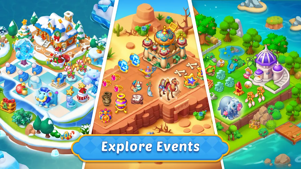 Merge HomeTown: Merge Games screenshot 5