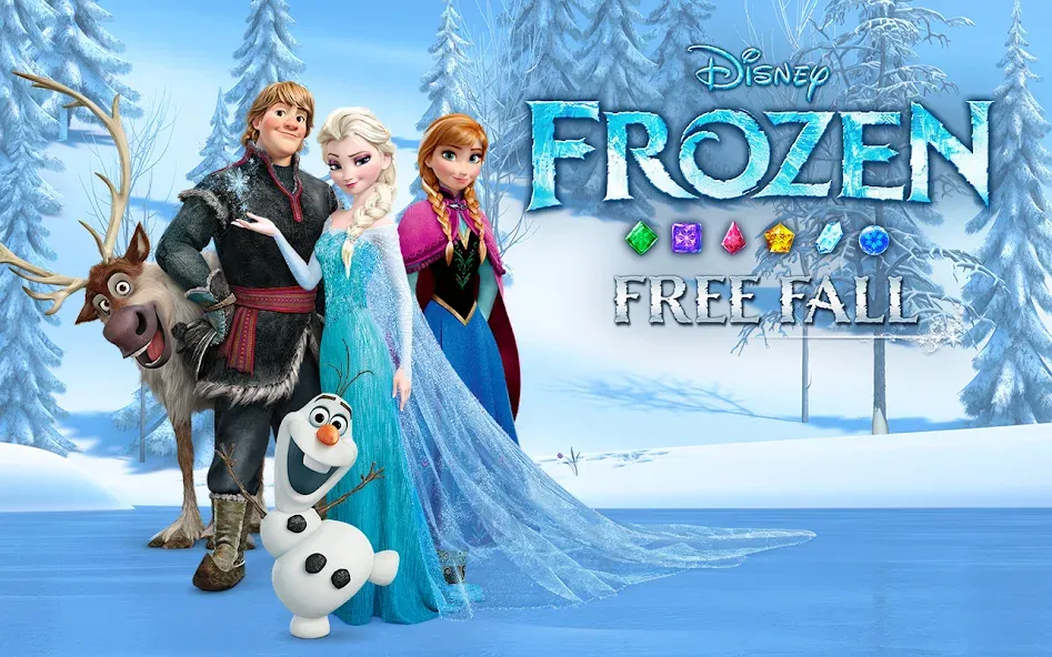 Disney Frozen Free Fall Games screenshot 6