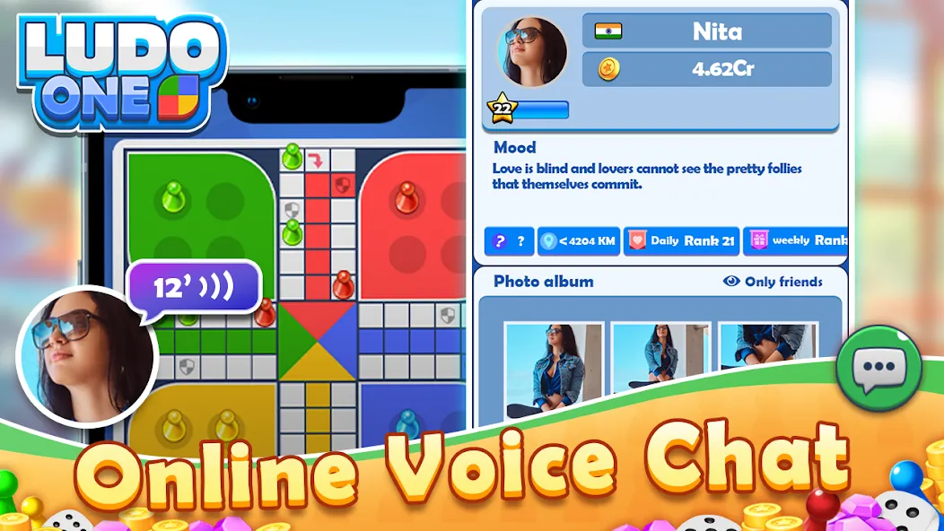 Ludo ONE! Online Board Game screenshot 2