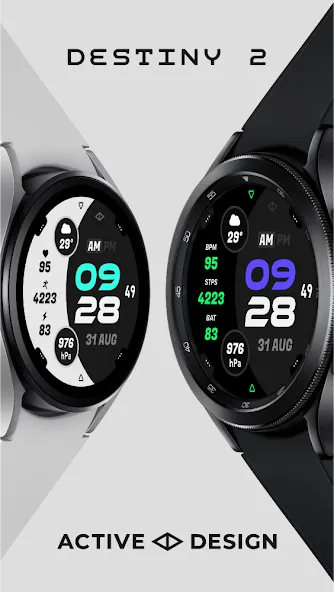 Destiny 2: Digital Watch Face screenshot 3