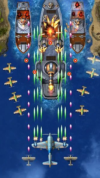 1941 Air Attack:飞行射击 screenshot 2