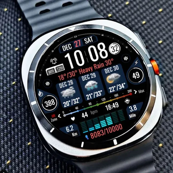 Informative Digital Weather A4 screenshot 4