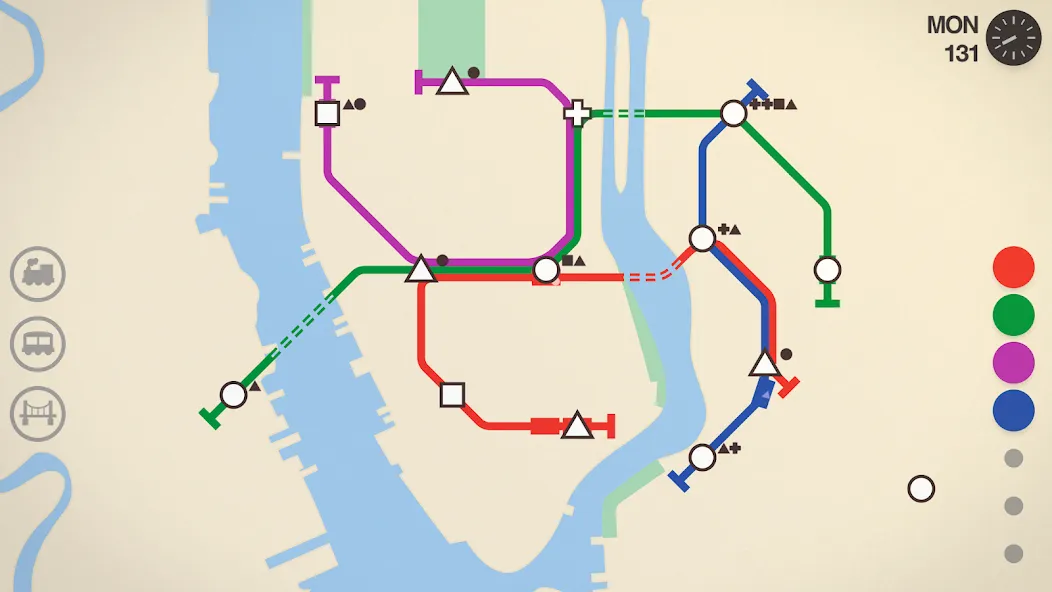 Mini Metro screenshot 1