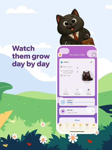 Tabby: Self-Care Pet screenshot 7