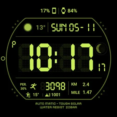 MIMIX Digital D1 Watchface screenshot 26