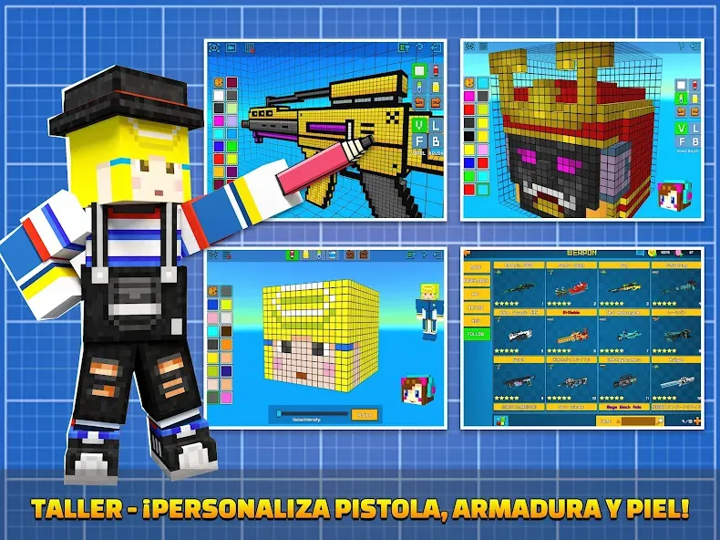 Cops N Robbers:Pixel Craft Gun screenshot 13