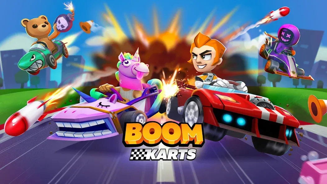 Boom Karts Multiplayer Racing screenshot 12