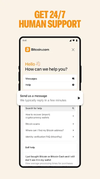 Bitcoin.com Wallet: Buy, Sell screenshot 7