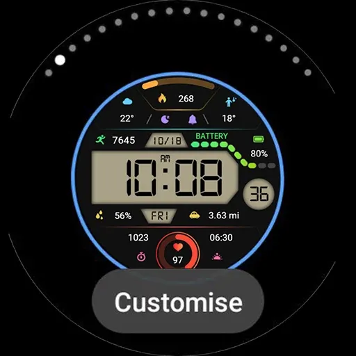Retro Screen ZKin Watch screenshot 38