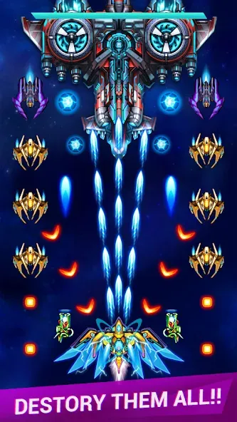 Galaxy sky shooting screenshot 3