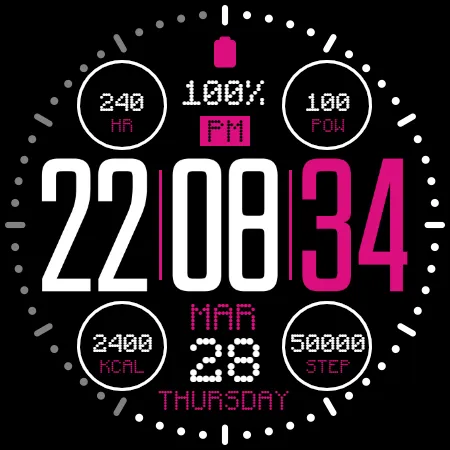 IWF AL1 watchface screenshot 24