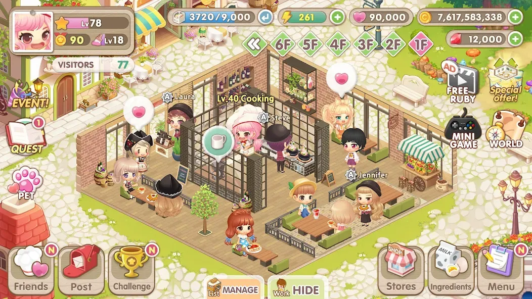 My Secret Bistro :Cooking Game screenshot 8