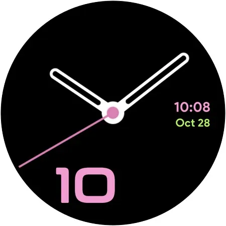 Dark Analog - Watch face screenshot 7