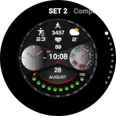 N-SPORT268 AlwaySmileWatchFace screenshot 12