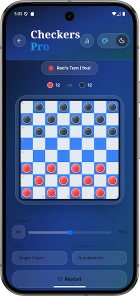 Chess Master Checkers Offline screenshot 9