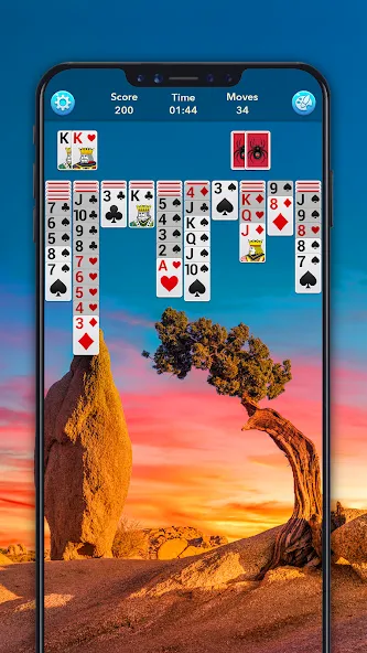 Spider Solitaire: Word Games screenshot 7