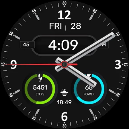 IA131 Hybrid Watchface screenshot 14