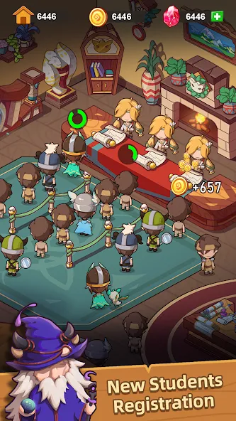 Idle Dragon School—Tycoon Game screenshot 3