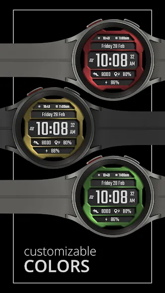 DADAM37: Modern Metal Dial screenshot 2