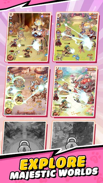 Meow Meow Warriors screenshot 6